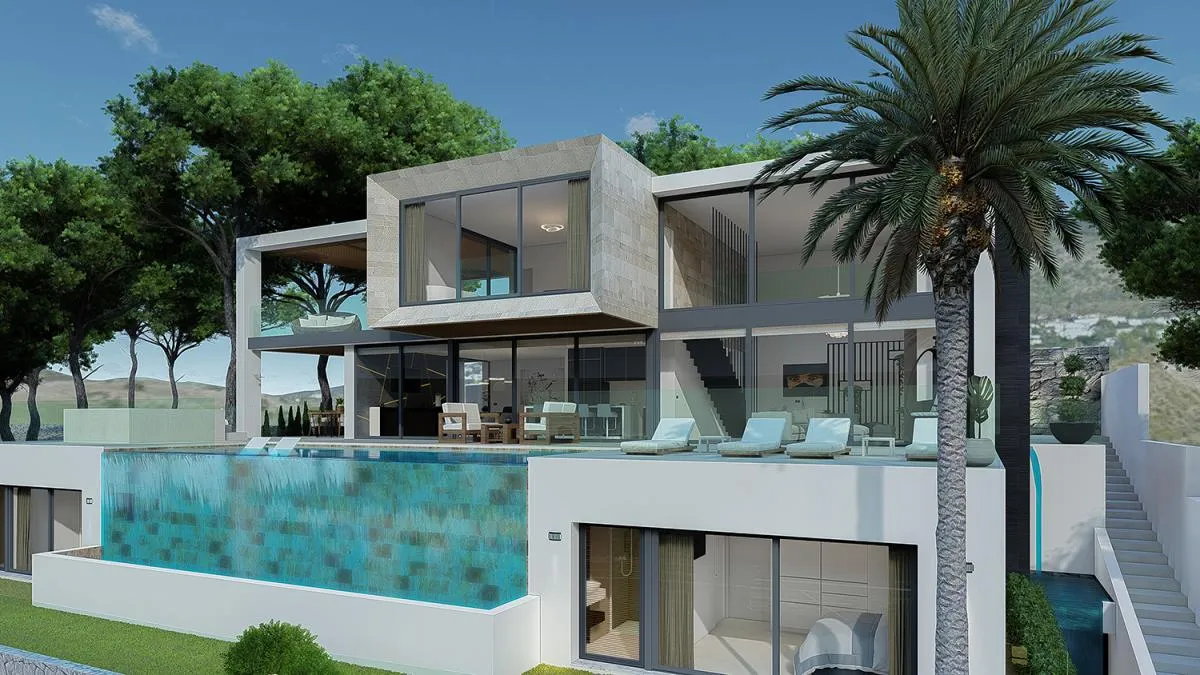 Nouvelle construction villa Mijas