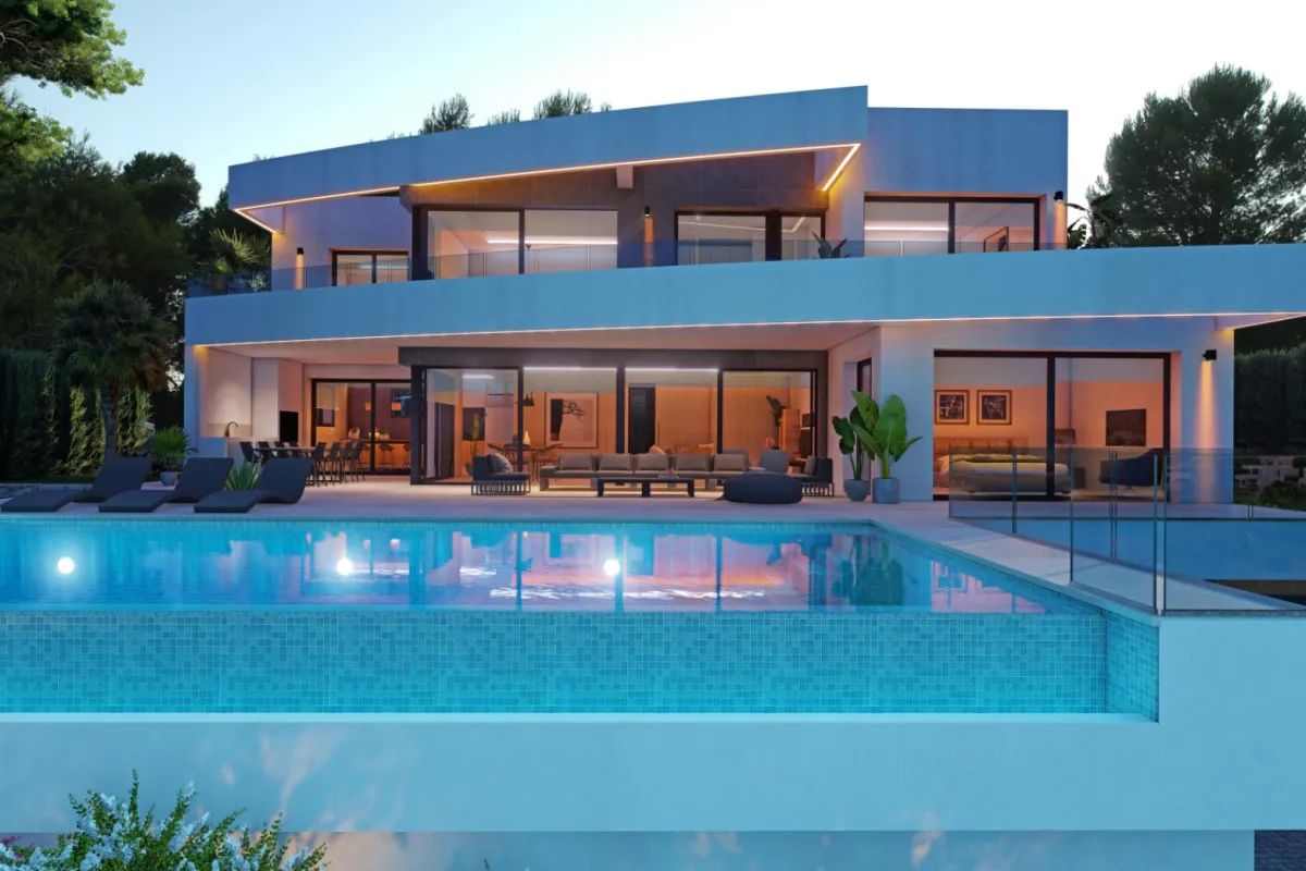 Nouvelle construction villa Moraira